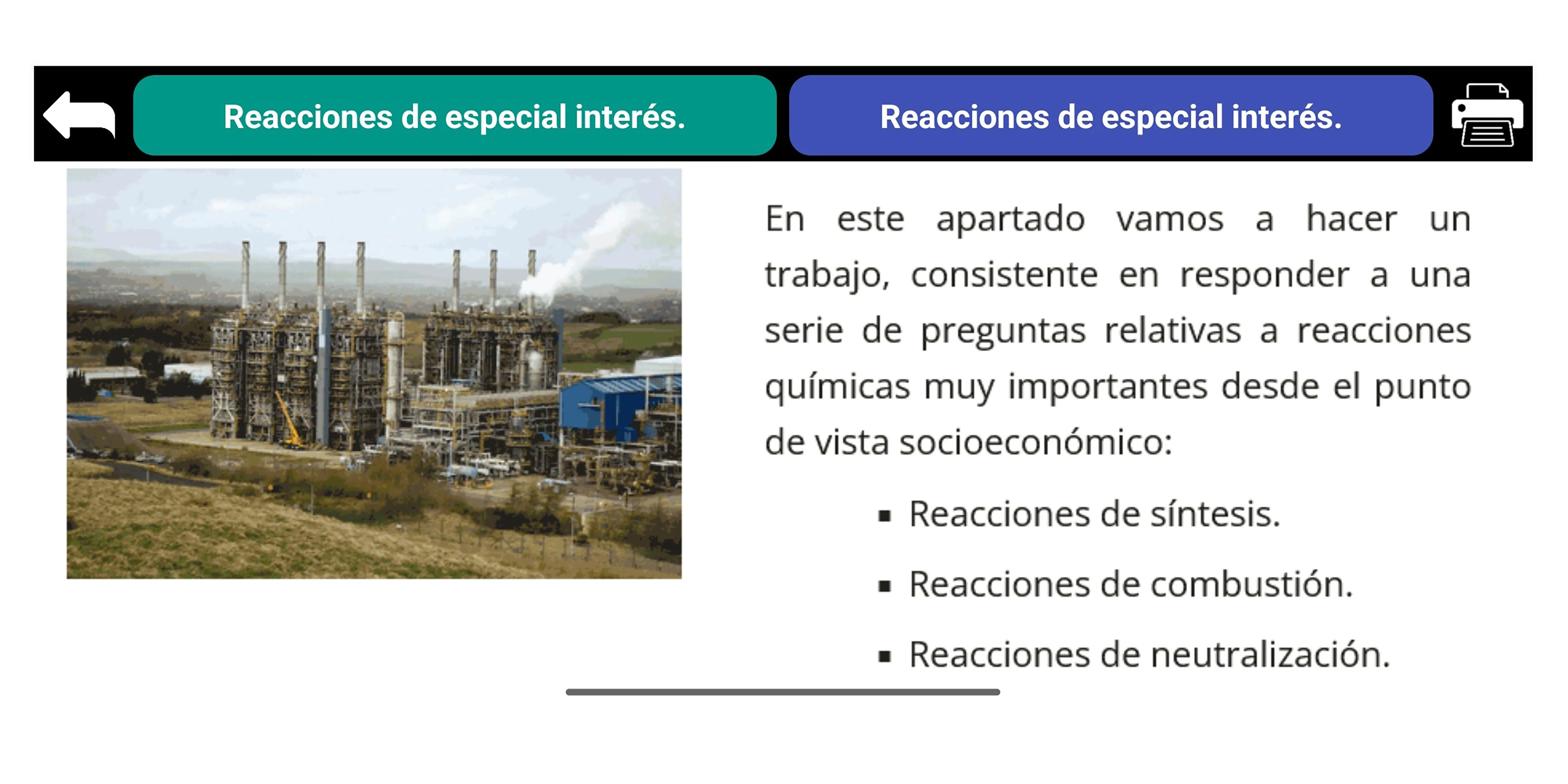 Física y Química 4° ESO screenshot