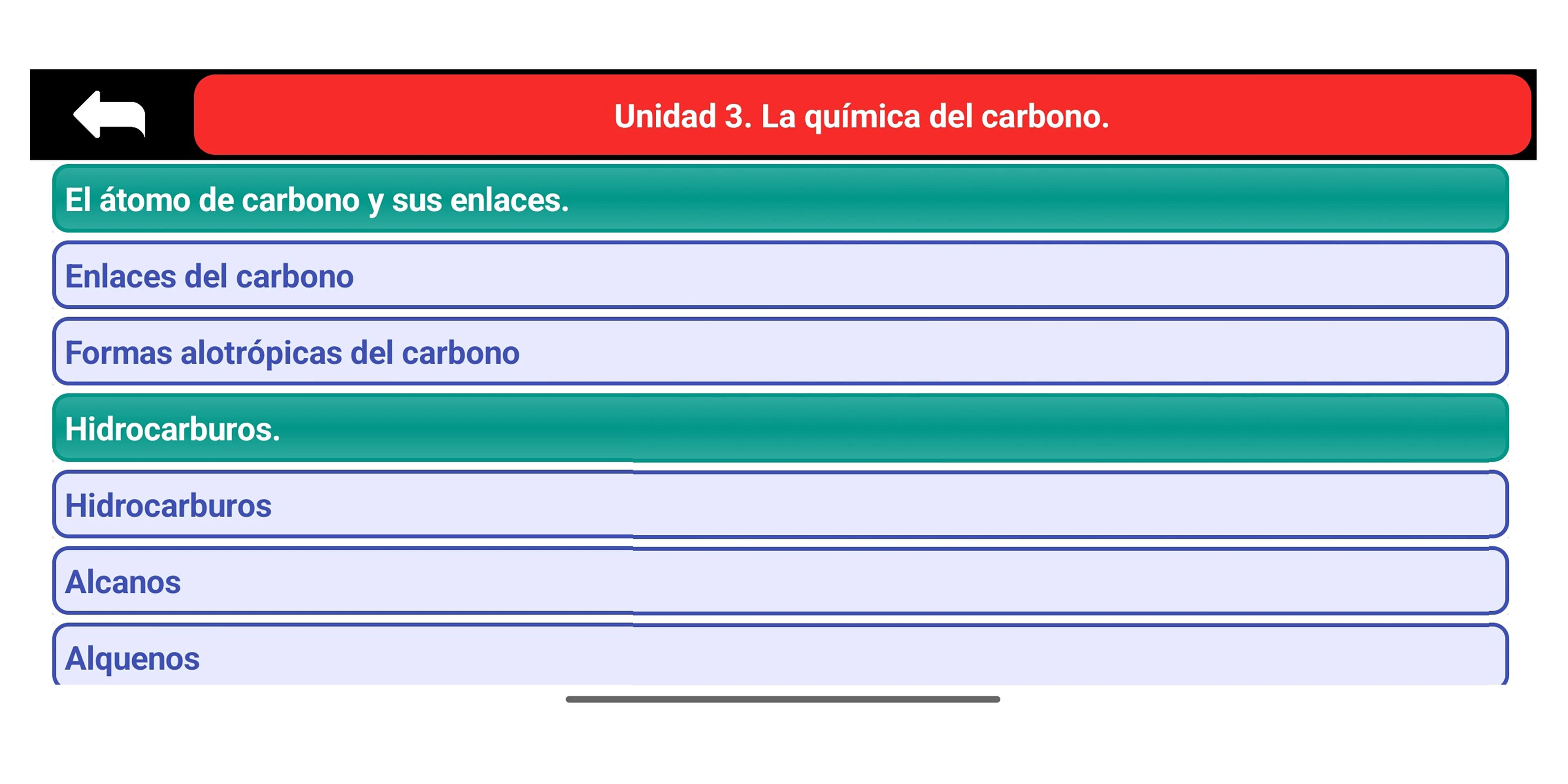 Física y Química 4° ESO screenshot