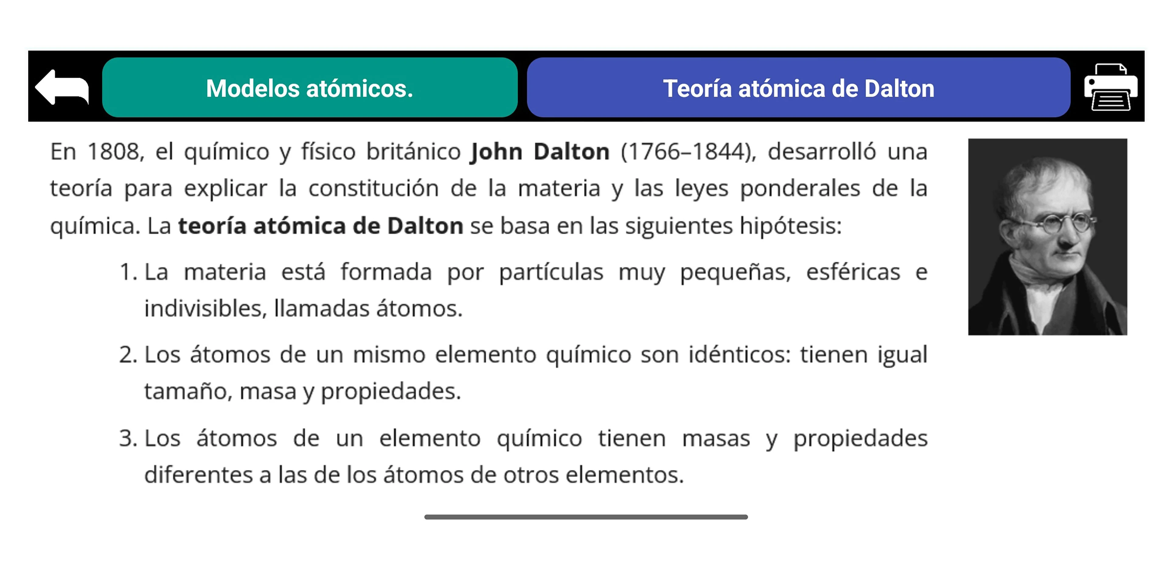 Física y Química 4° ESO screenshot